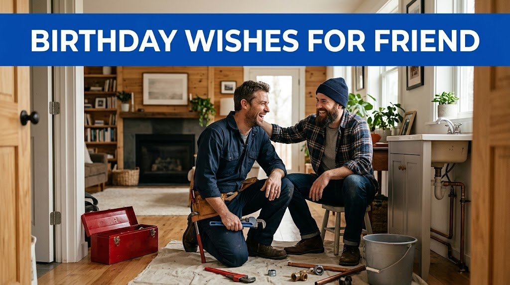 Birthday Wishes for Plumber Friend