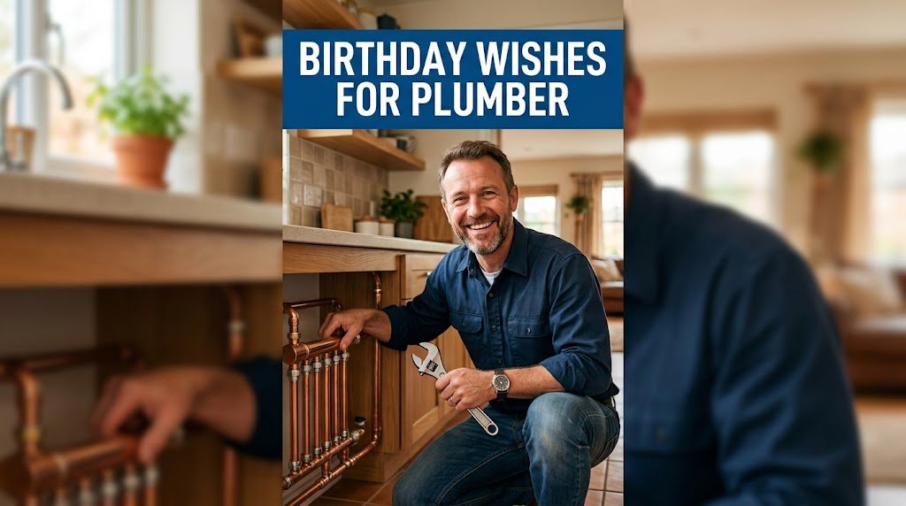 Birthday Wishes for Plumber