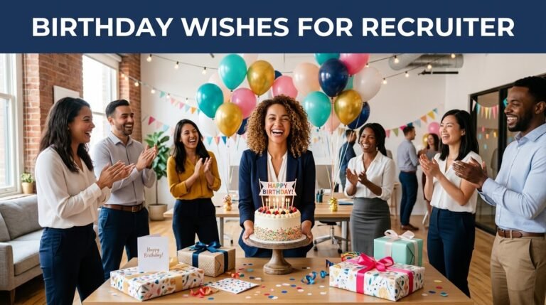 Birthday Wishes for Recruiter