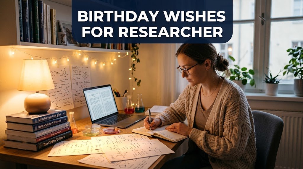 Birthday Wishes for Researcher