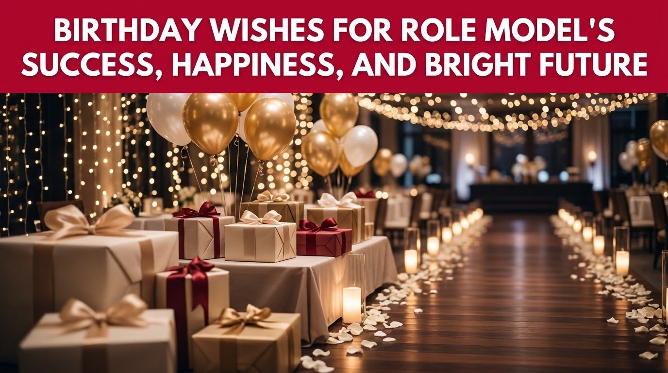Birthday Wishes for Role Model's Success