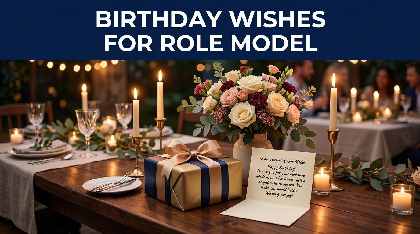 Birthday Wishes for Role Model