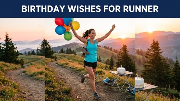 Birthday Wishes for Runner