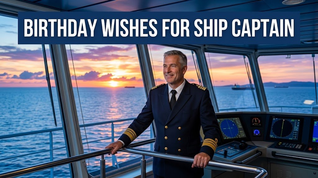 Birthday Wishes for Ship Captain