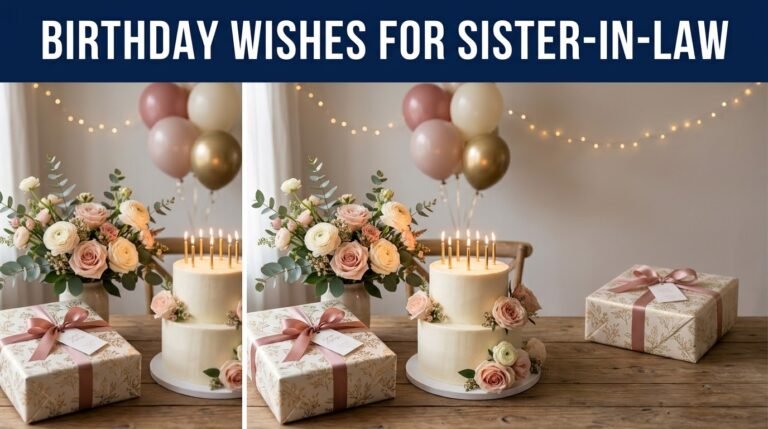 Birthday Wishes for Sister-in-Law