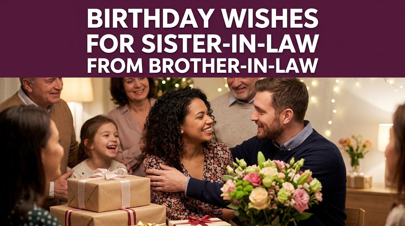 Birthday Wishes for Sister-in-Law from Brother-in-Law