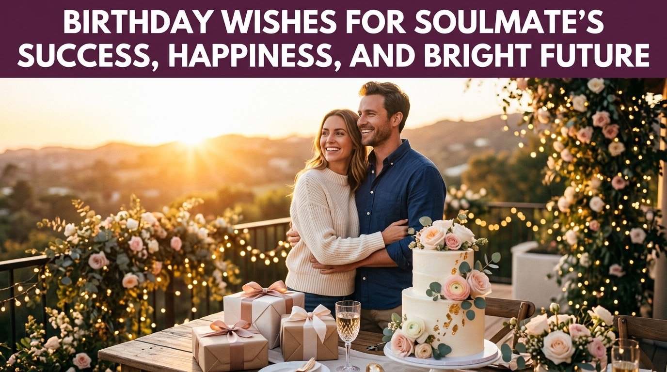 Birthday Wishes for Soulmate's Success