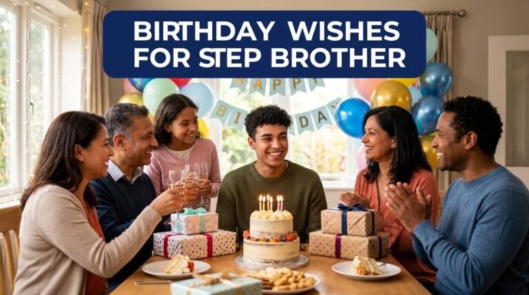 Birthday Wishes for Step Brother