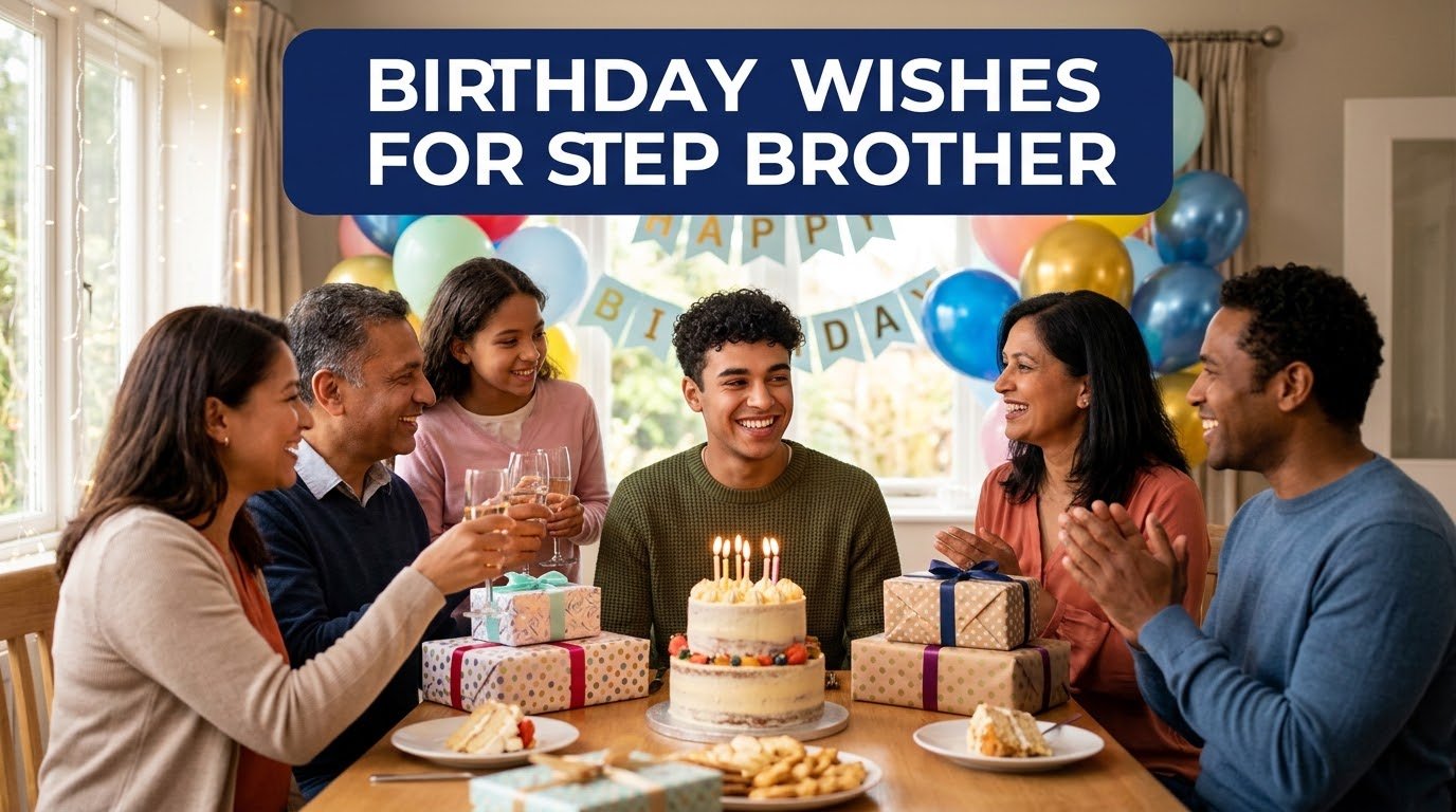 Birthday Wishes for Step Brother