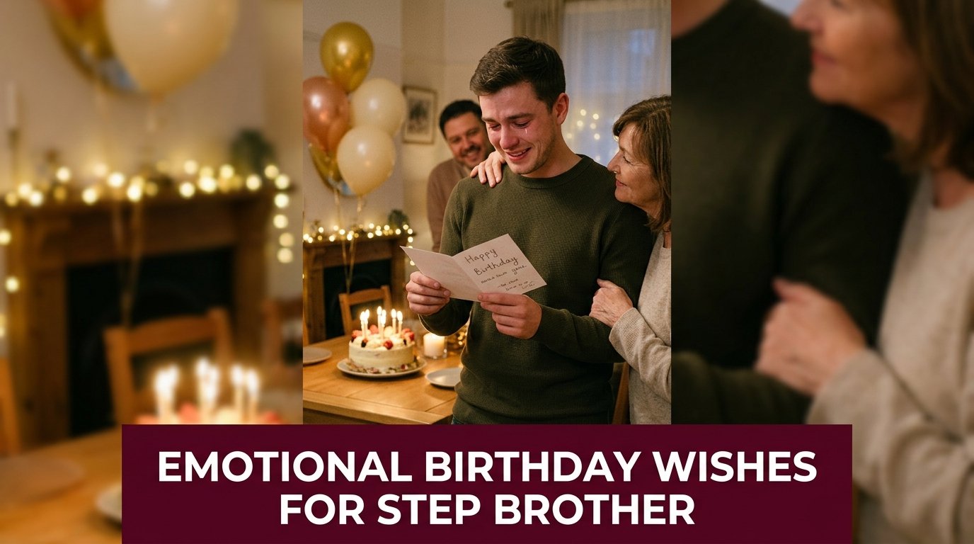 Birthday Wishes for Step Brother's Success
