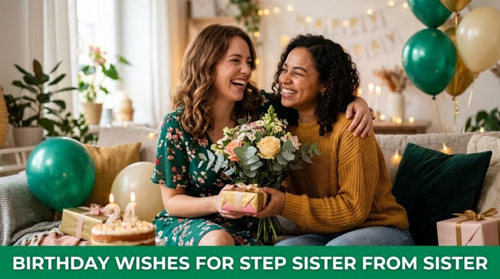 Birthday Wishes for Step Sister from Sister