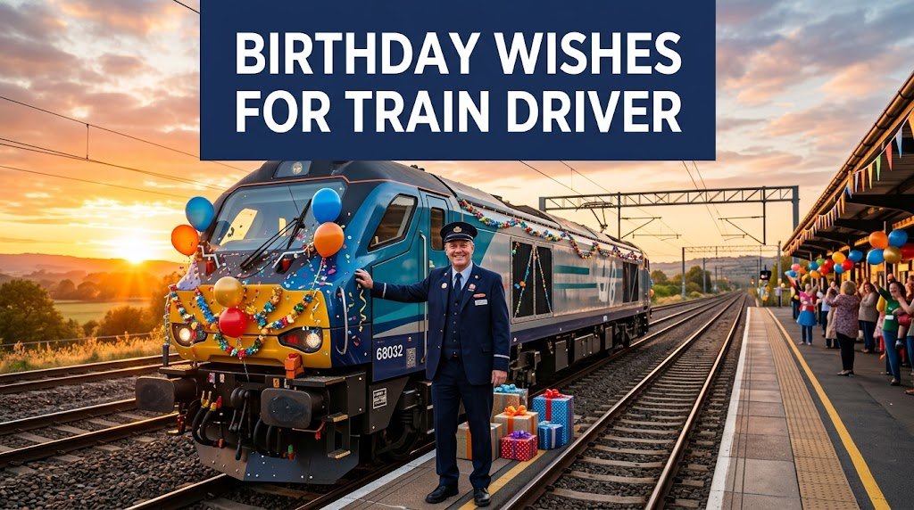 Birthday Wishes for Train Driver