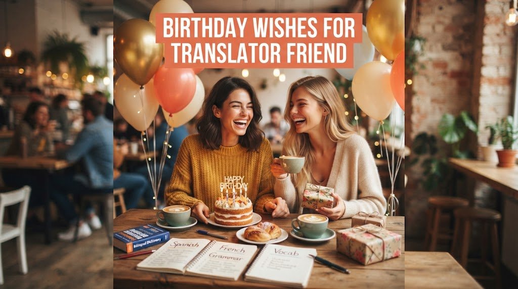 Birthday Wishes for Translator Friend