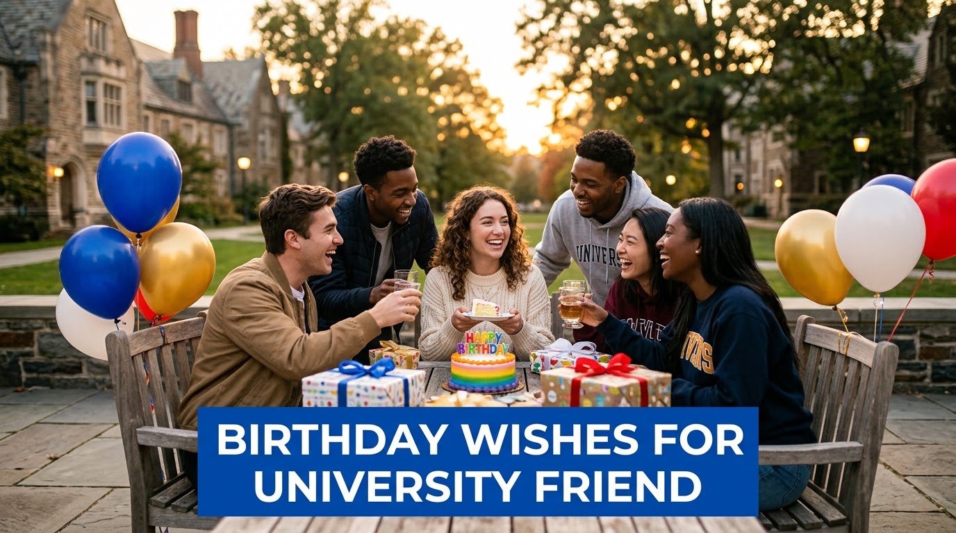 Birthday Wishes for University Friend