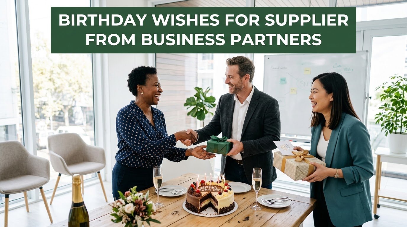 Birthday Wishes for Vendor from Business Partners