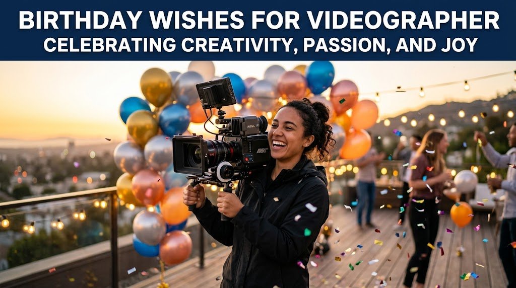 Birthday Wishes for Videographer