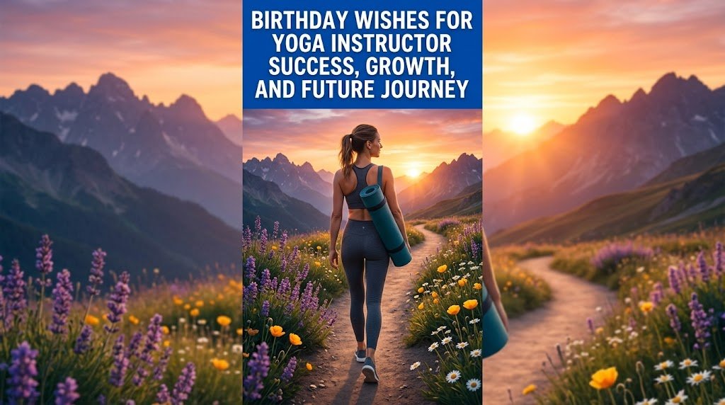 Birthday Wishes for Yoga Instructor Success, Growth, and Future Journey