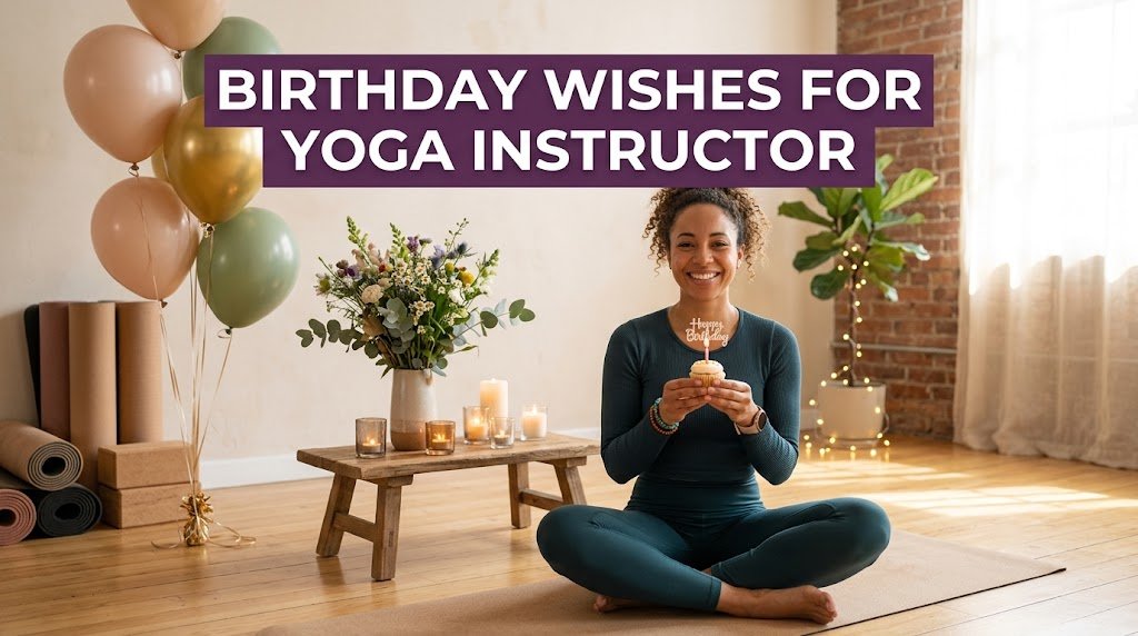 Birthday Wishes for Yoga Instructor