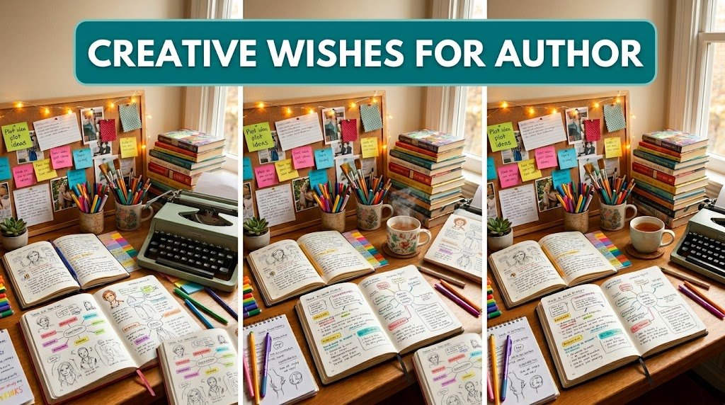 Creative Birthday Wishes for Author