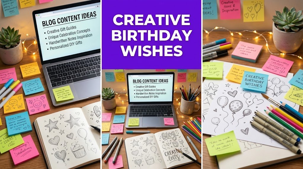Creative Birthday Wishes for Blogger
