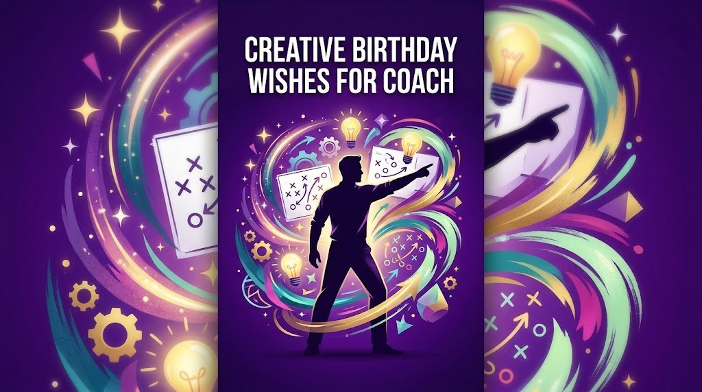 Creative Birthday Wishes for Coach