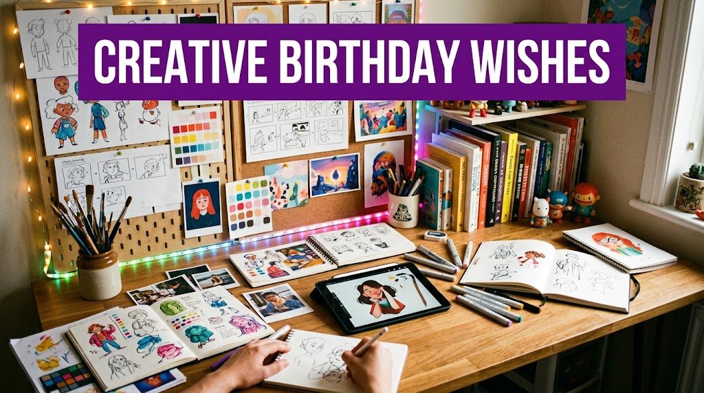 Creative Birthday Wishes for Content Creator