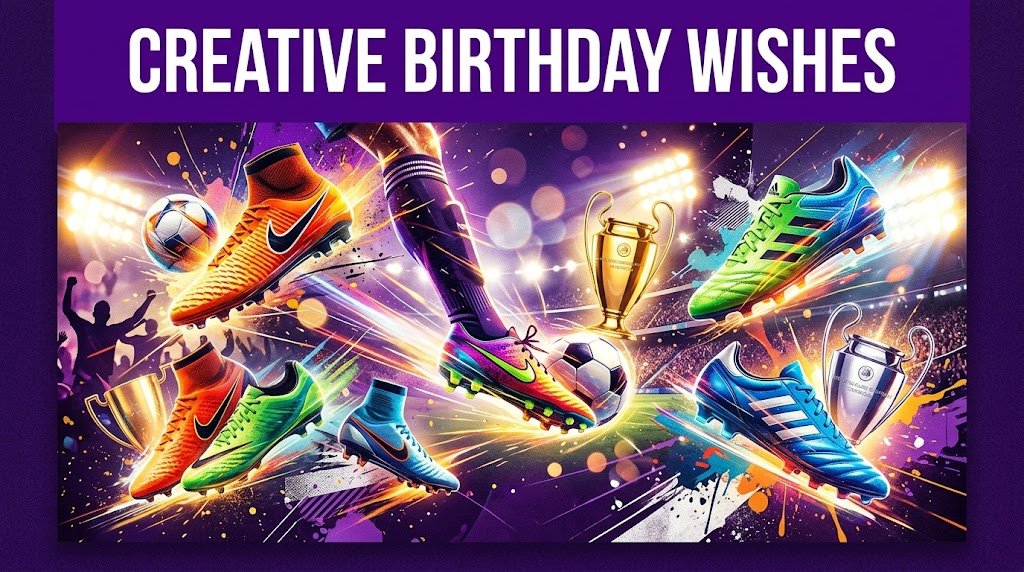 Creative Birthday Wishes for Football Player