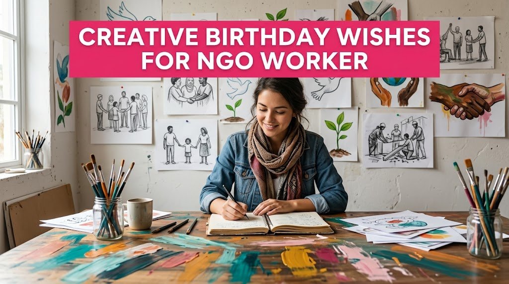 Creative Birthday Wishes for NGO Worker