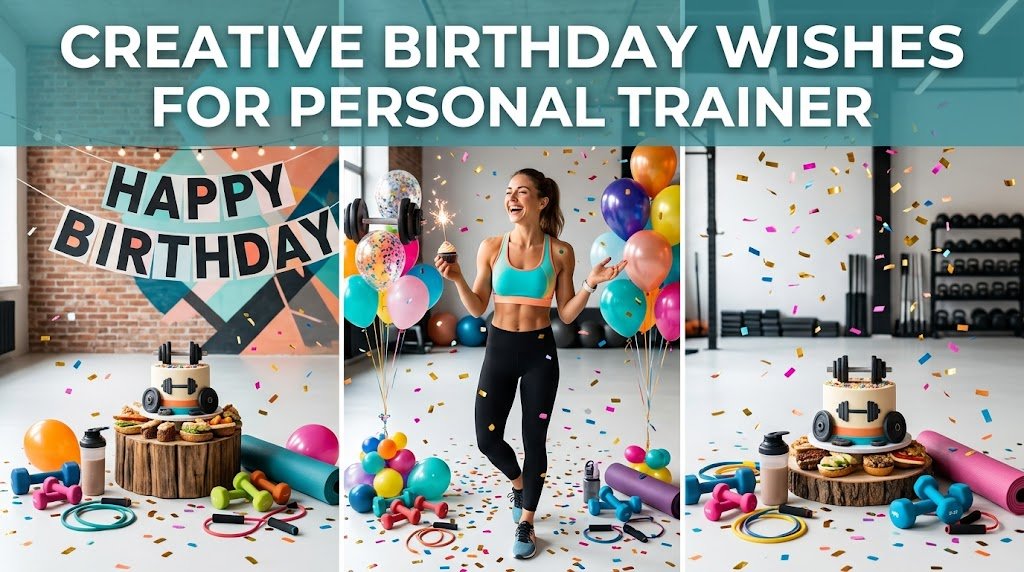 Creative Birthday Wishes for Personal Trainer
