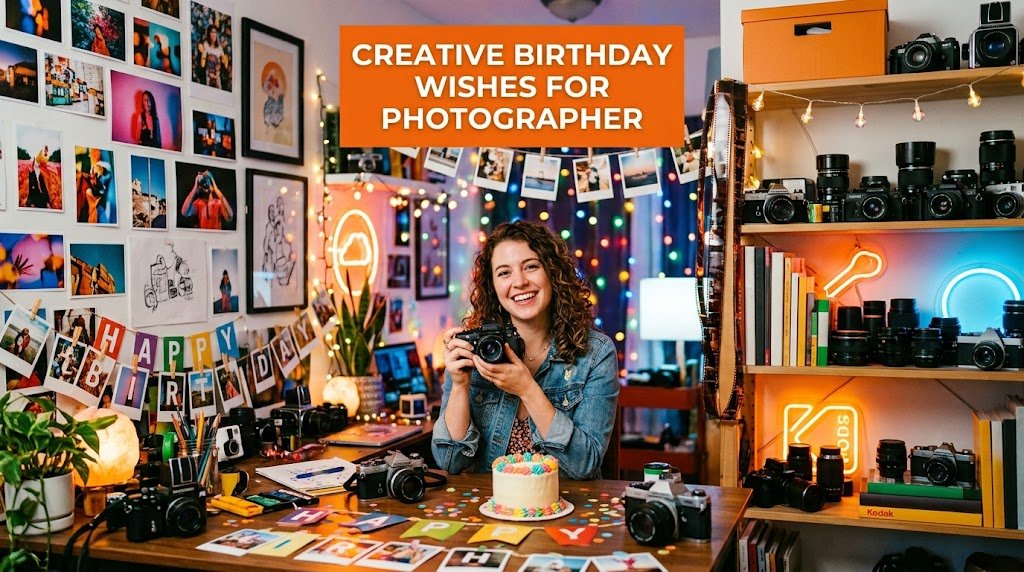 Creative Birthday Wishes for Photographer