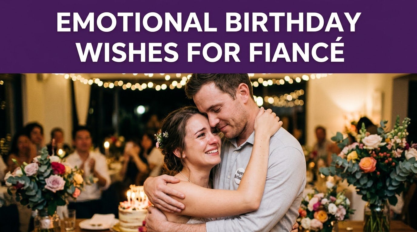 Emotional Birthday Wishes for Fiancé