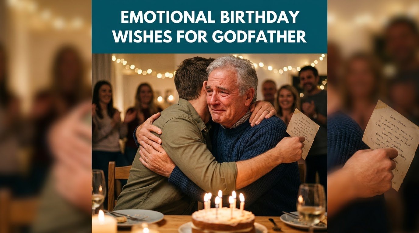 Emotional Birthday Wishes for Godfather