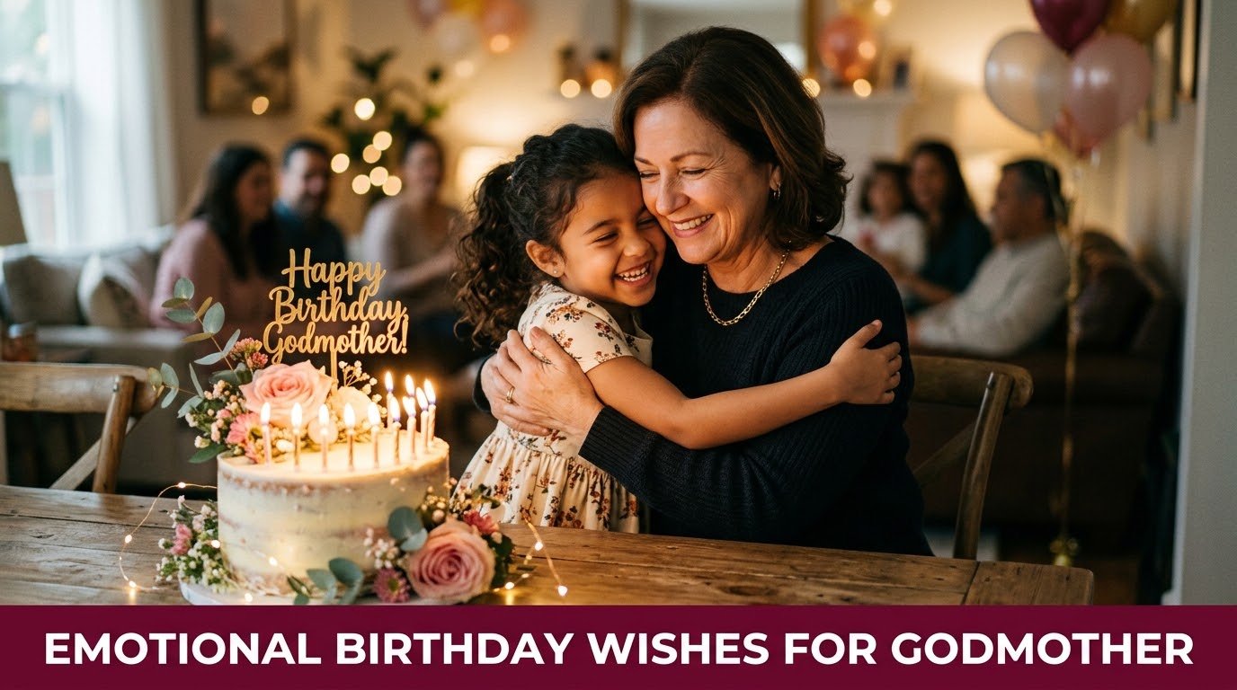 Emotional Birthday Wishes for Godmother