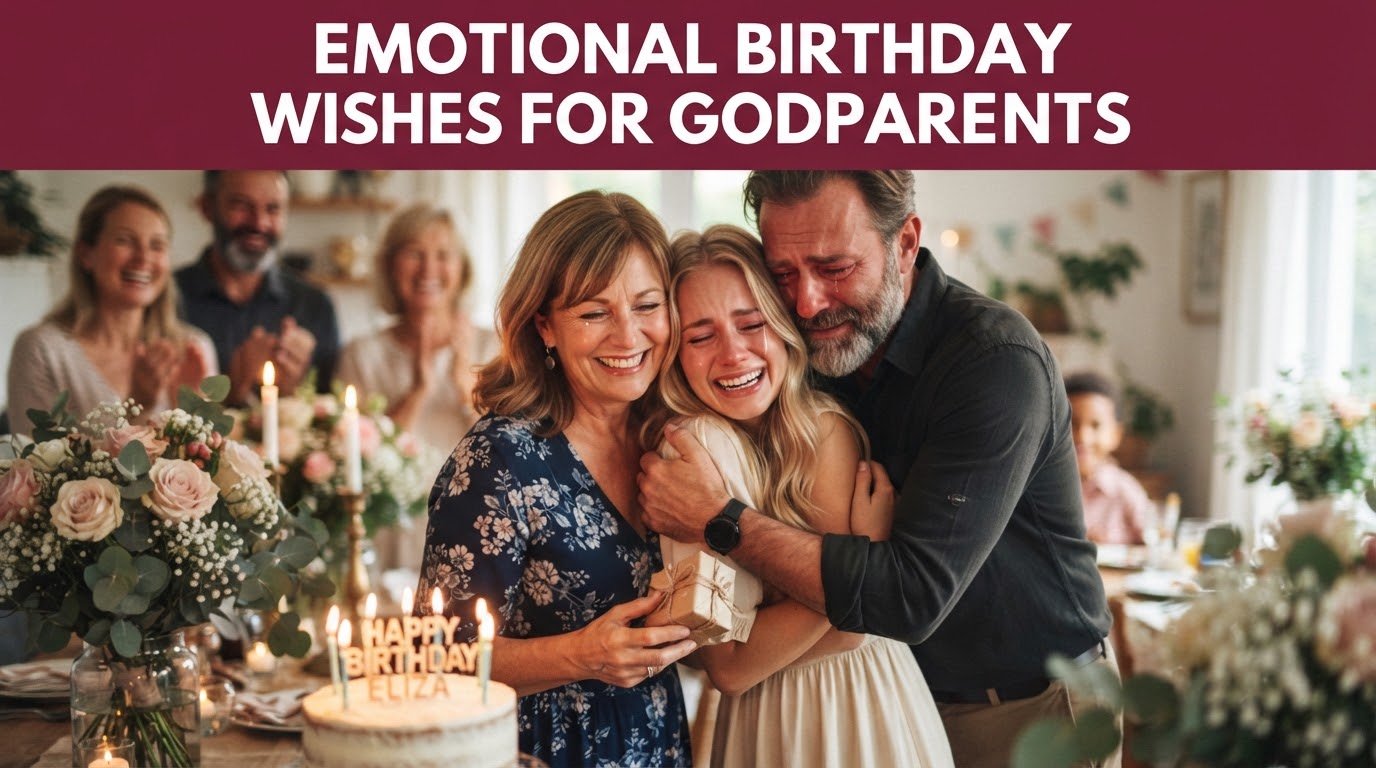 Emotional Birthday Wishes for Godparents