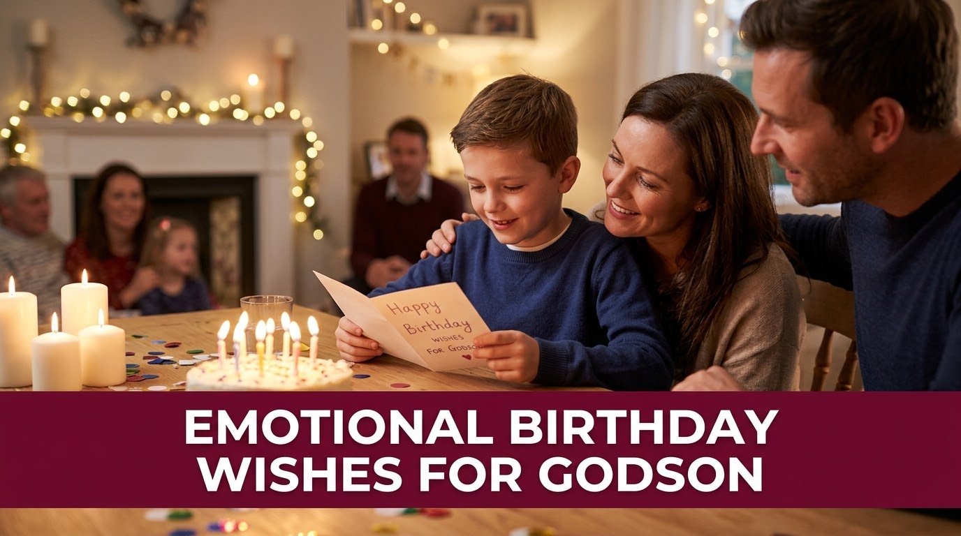 Emotional Birthday Wishes for Godson