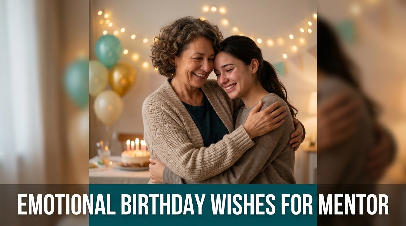 Emotional Birthday Wishes for Mentor