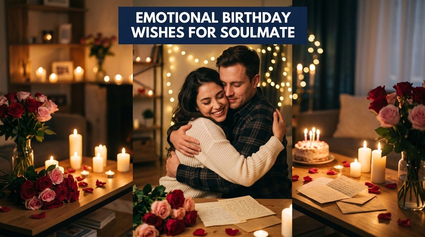 Emotional Birthday Wishes for Soulmate