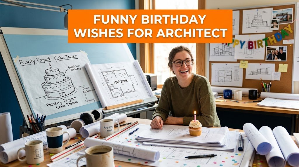 Funny Birthday Wishes for Architect