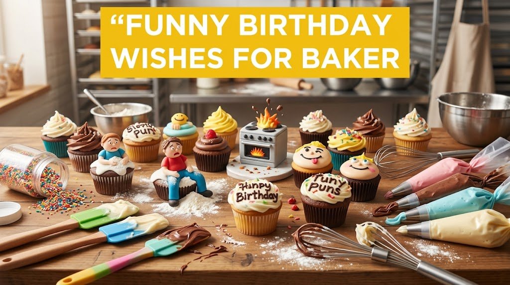 Funny Birthday Wishes for Baker