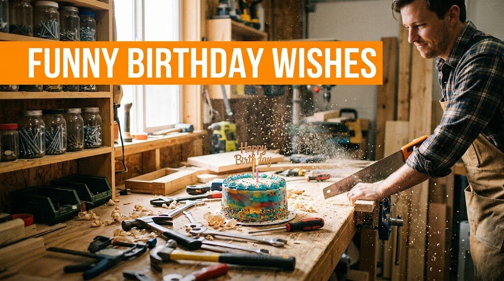 Funny Birthday Wishes for Carpenter