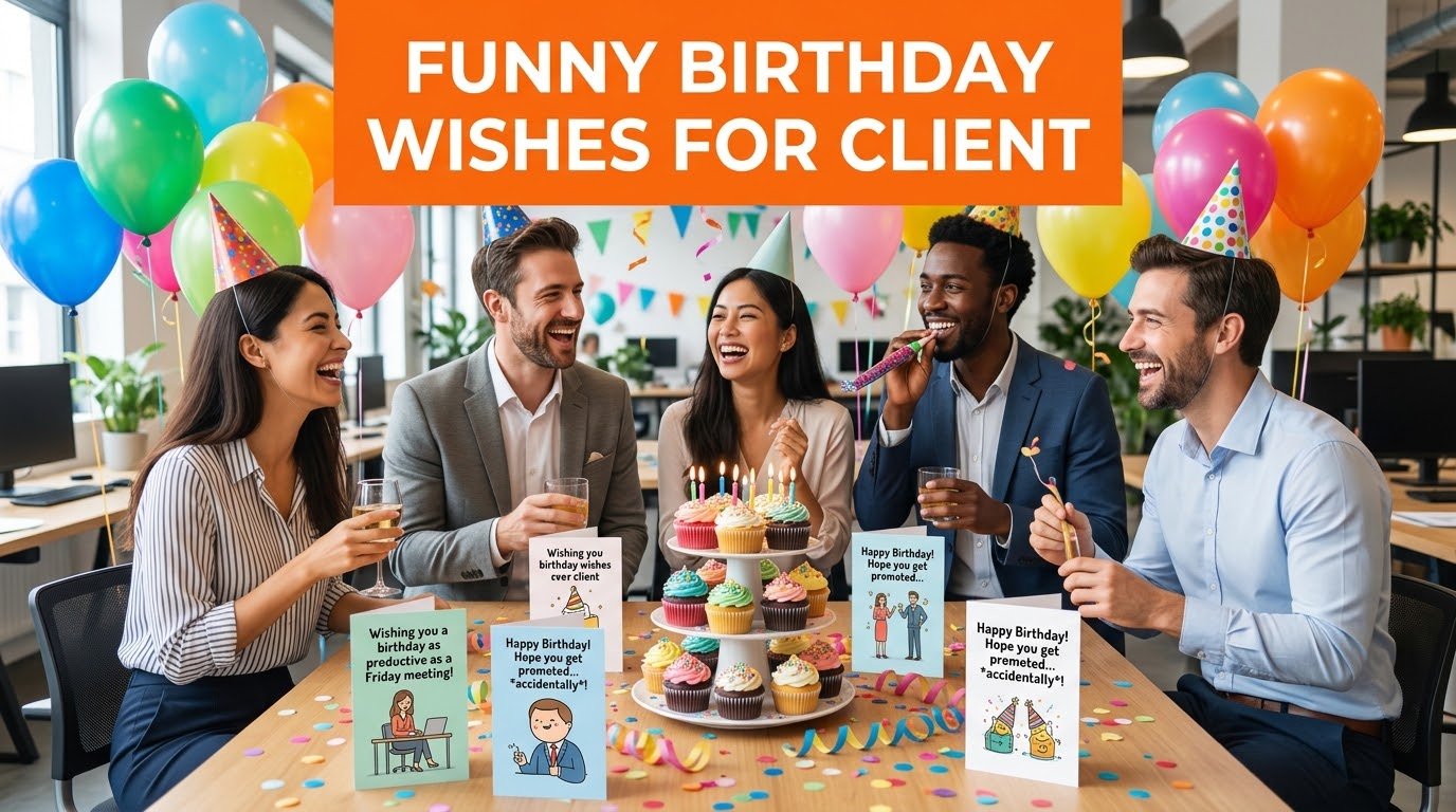 Funny Birthday Wishes for Client