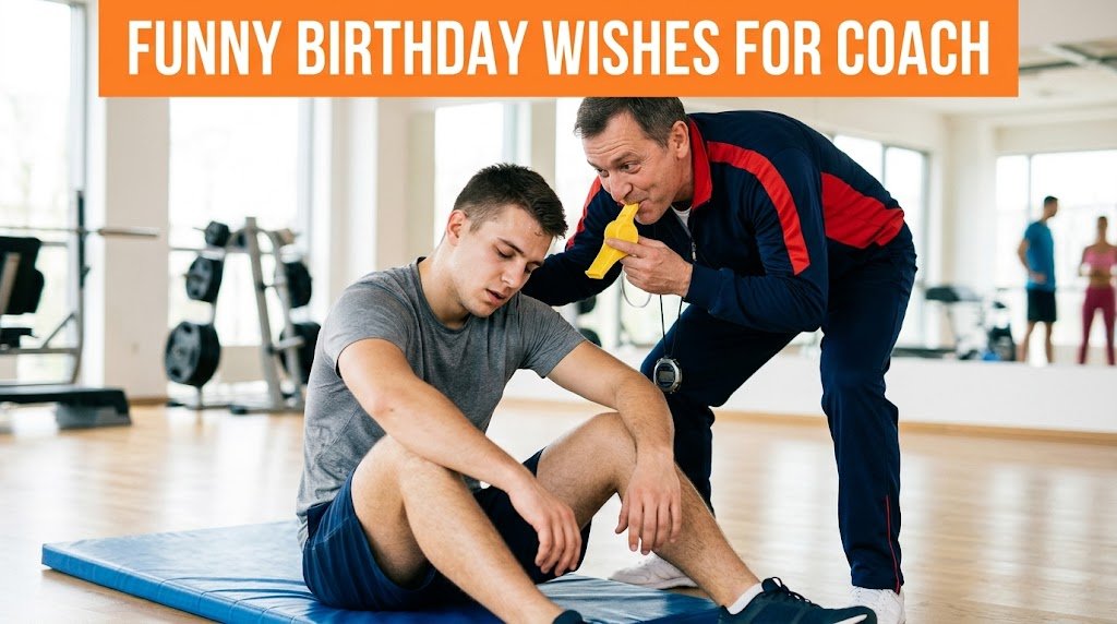 Funny Birthday Wishes for Coach