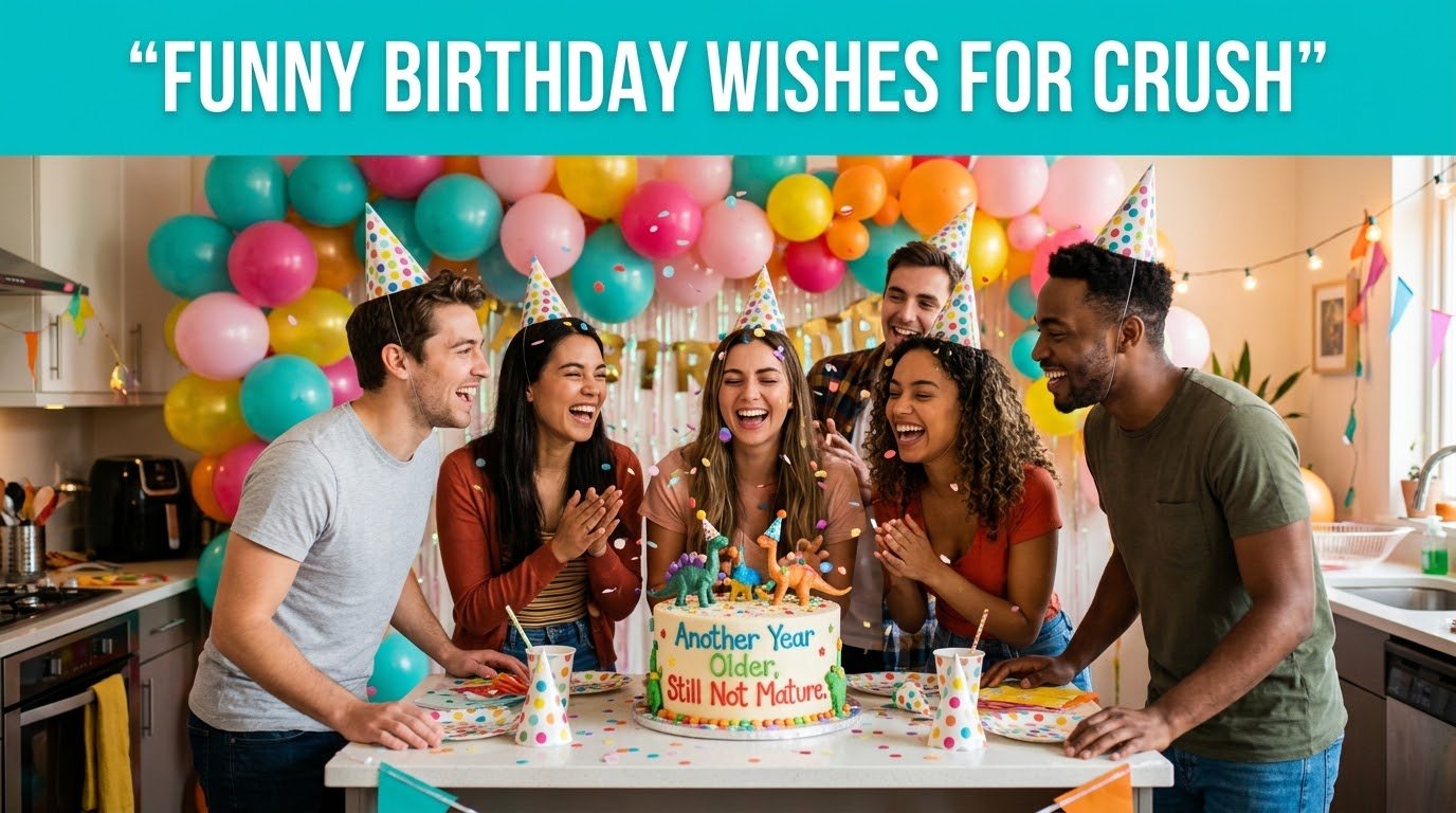 Funny Birthday Wishes for Crush