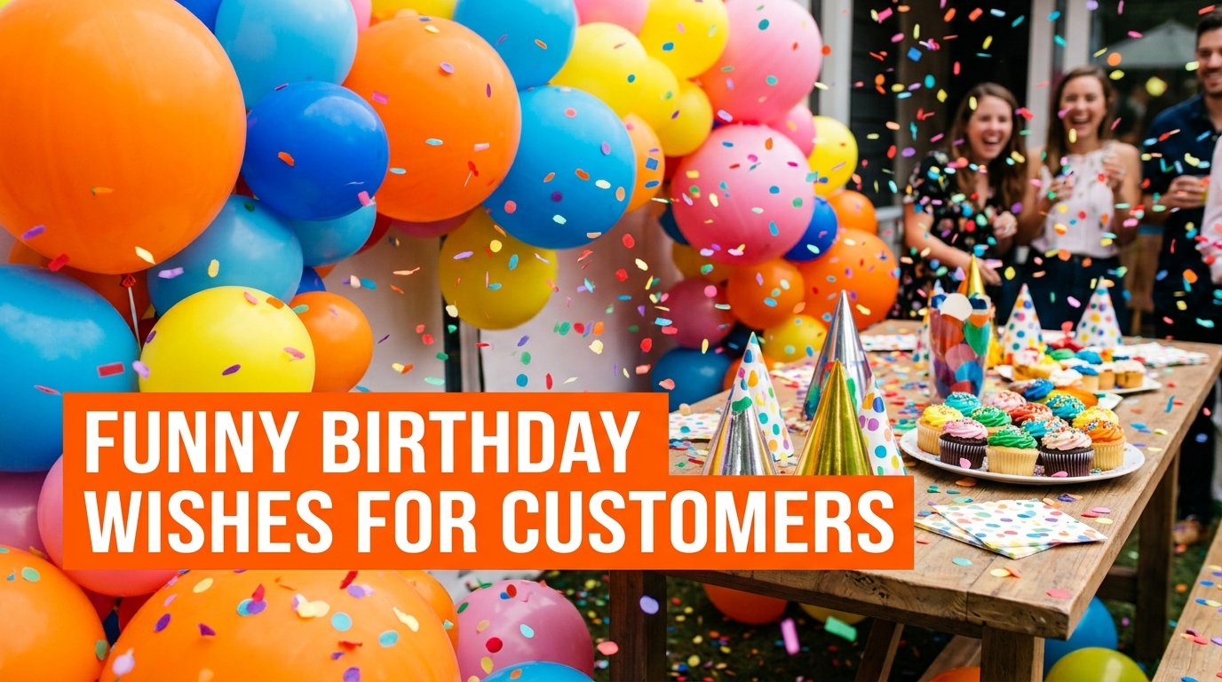Funny Birthday Wishes for Customers