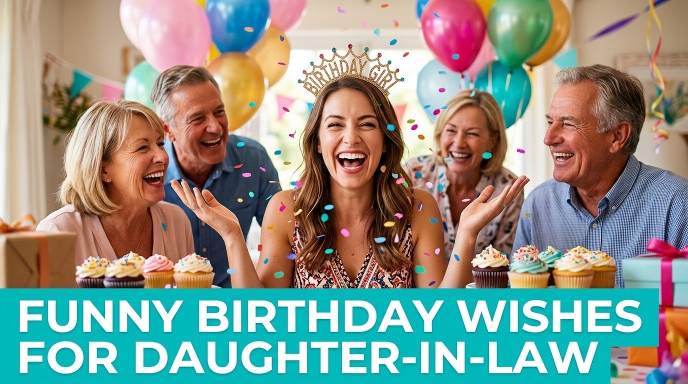 Funny Birthday Wishes for Daughter-in-Law