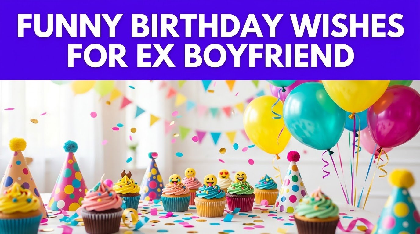 Funny Birthday Wishes for Ex Boyfriend