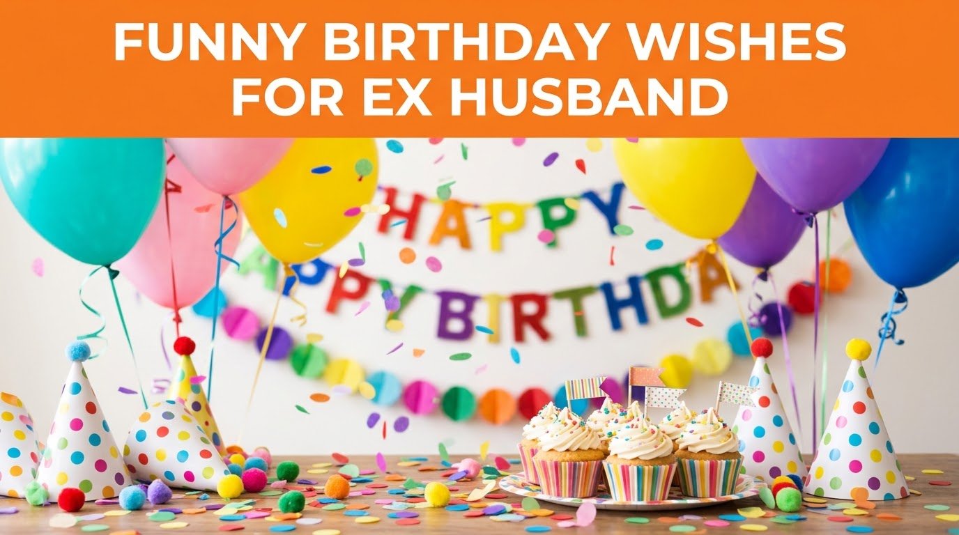 Funny Birthday Wishes for Ex Husband