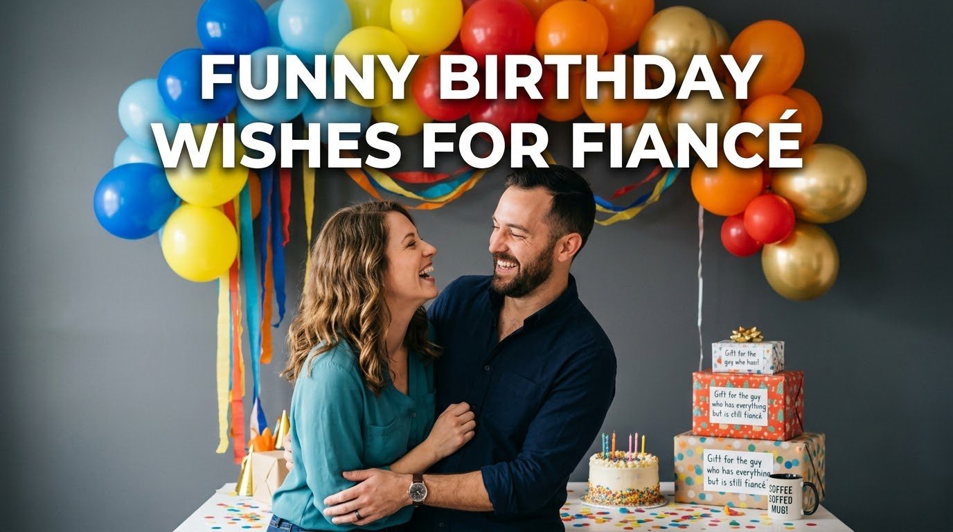 Funny Birthday Wishes for Fiancé