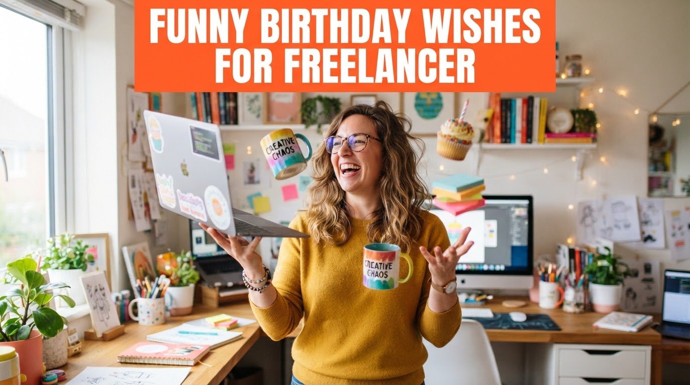 Funny Birthday Wishes for Freelancer