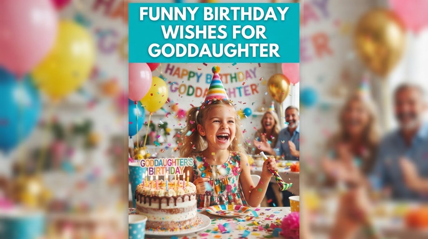 Funny Birthday Wishes for Goddaughter